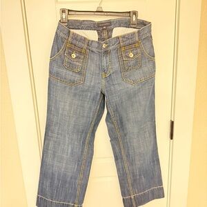 Banana Republic Light Blue Cropped Jeans